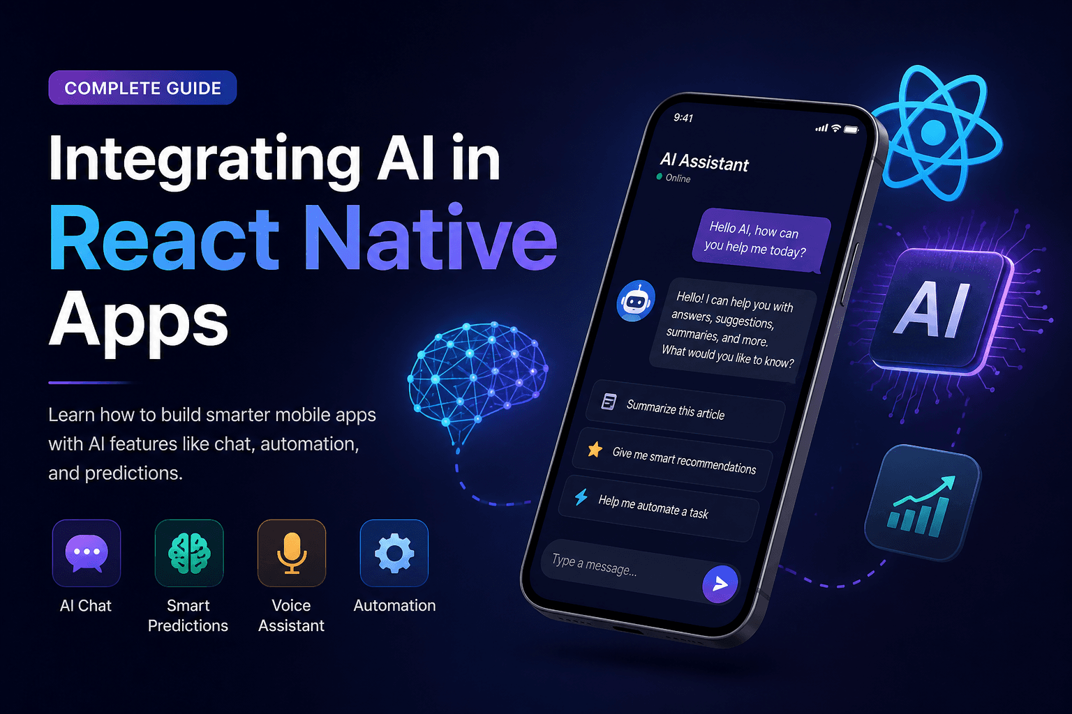 Integrating AI in React Native Apps (Complete Guide)
